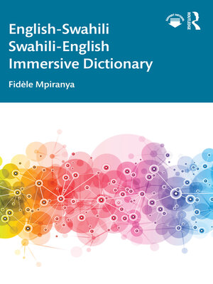cover image of English-Swahili Swahili-English Immersive Dictionary